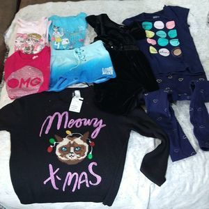 Oshkosh H&M Old Navy Justice Girls Bundle